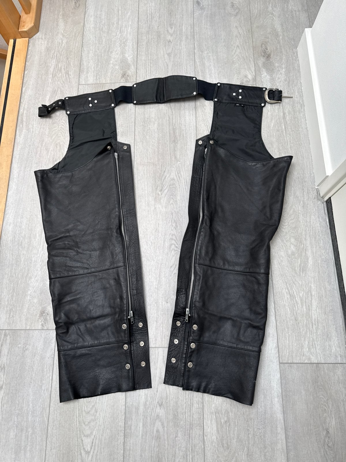 Harley-Davidson Leren Chaps - Maat L, Ophalen of Verzenden, Tweedehands, Heren, Broek | leer