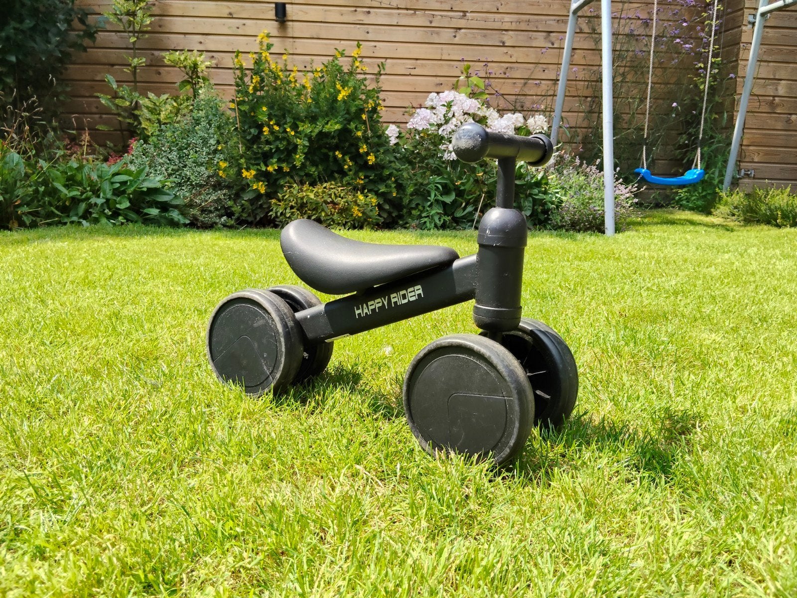Loopfiets Happy Rider voor de allerkleinsten, Ophalen