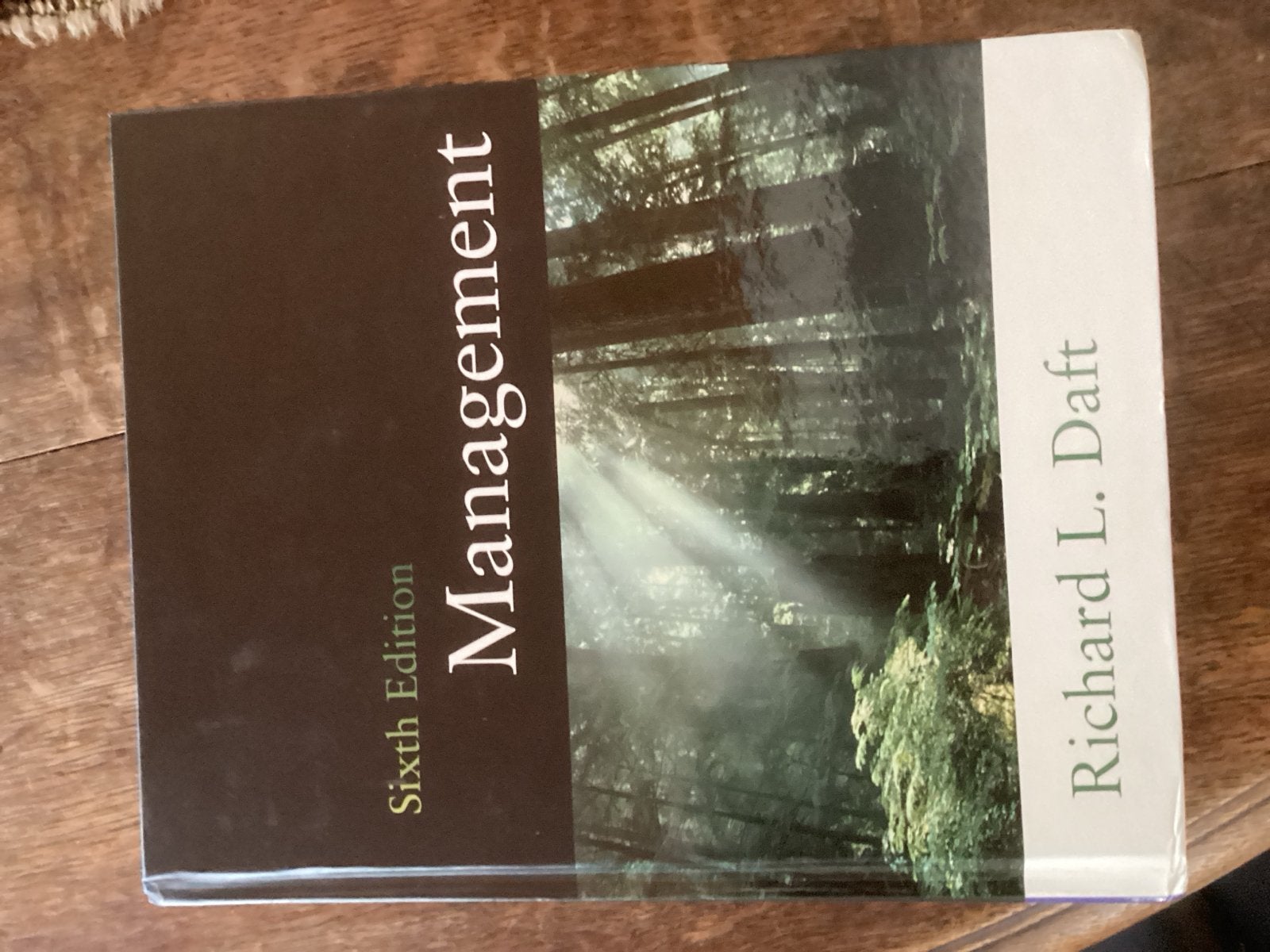 Management - Sixth Edition door Richard L. Daft (incl. CD-RO, Boeken, Ophalen of Verzenden, Zo goed als nieuw, Management