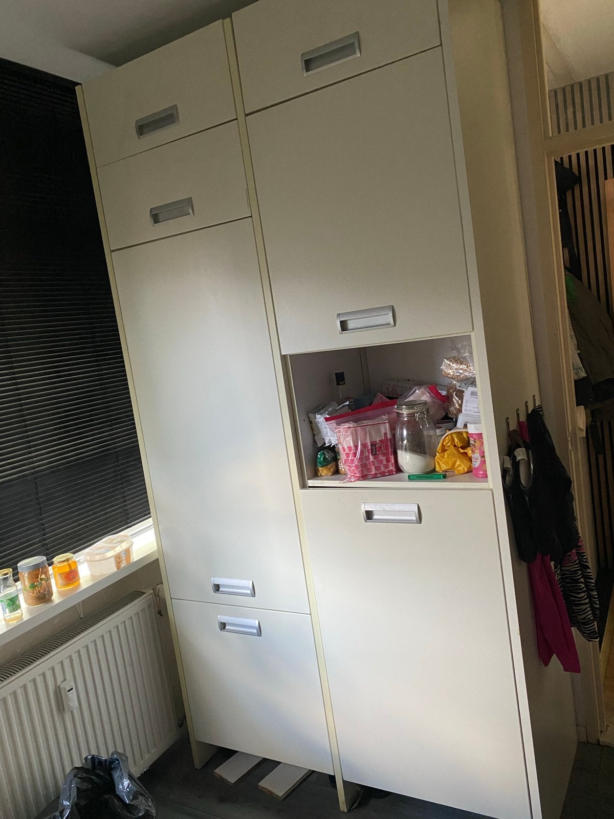 Keukenblad met kasten - Spoed ophalen donderdag/vrijdag, Huis en Inrichting, Keuken | Complete keukens, Ophalen, Gebruikt, Overige materialen