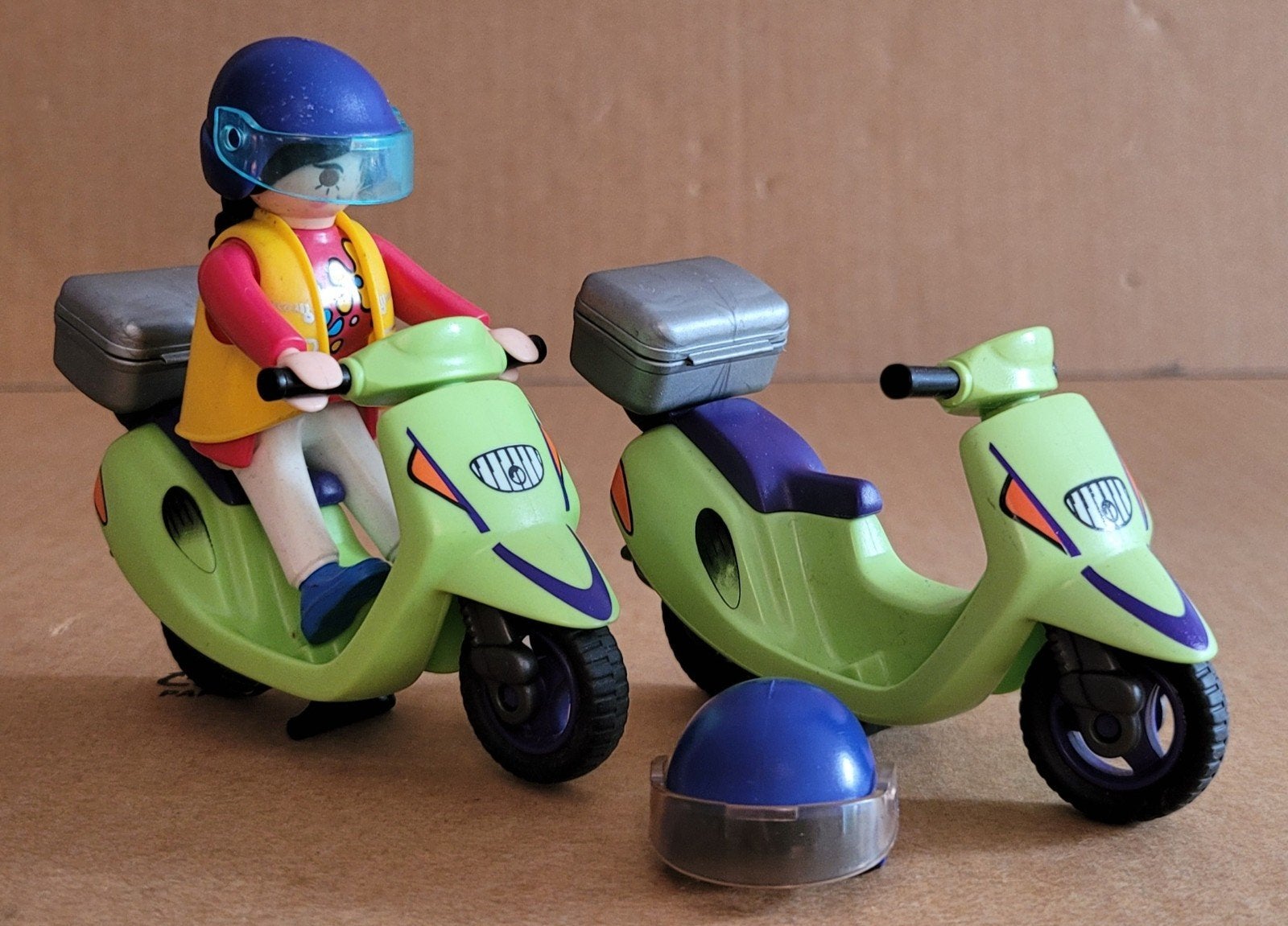 2 playmobil scooters, Ophalen of Verzenden, Gebruikt