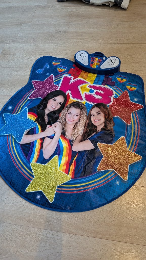 K3 dansmat, Ophalen, Zo goed als nieuw, Met licht