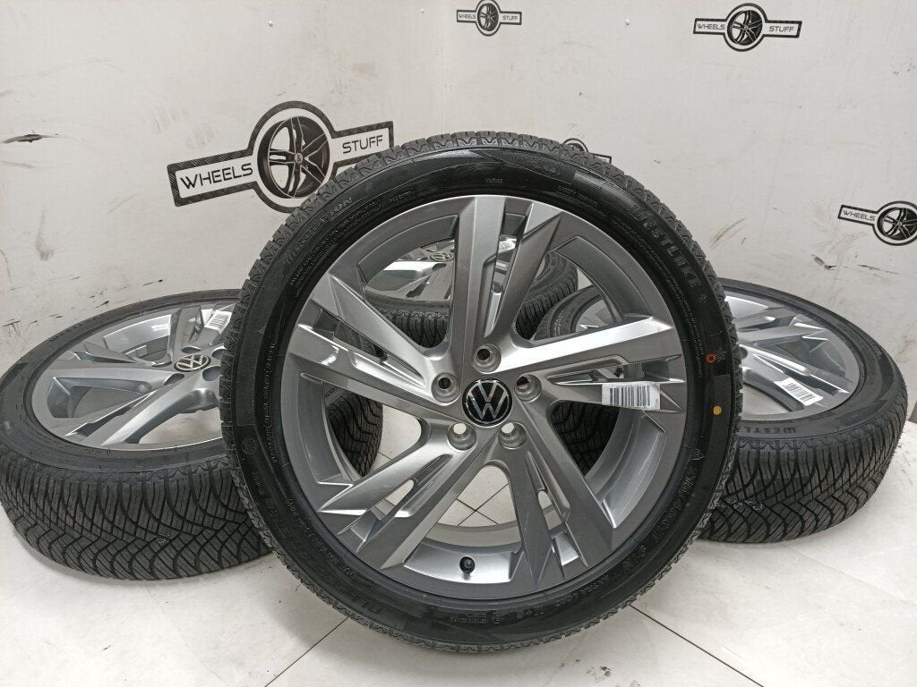 Origineel VW Polo Taigo Valencia 17 inch 5x100, Auto-onderdelen, Banden en Velgen, Ophalen, Nieuw, 17 inch, Banden en Velgen