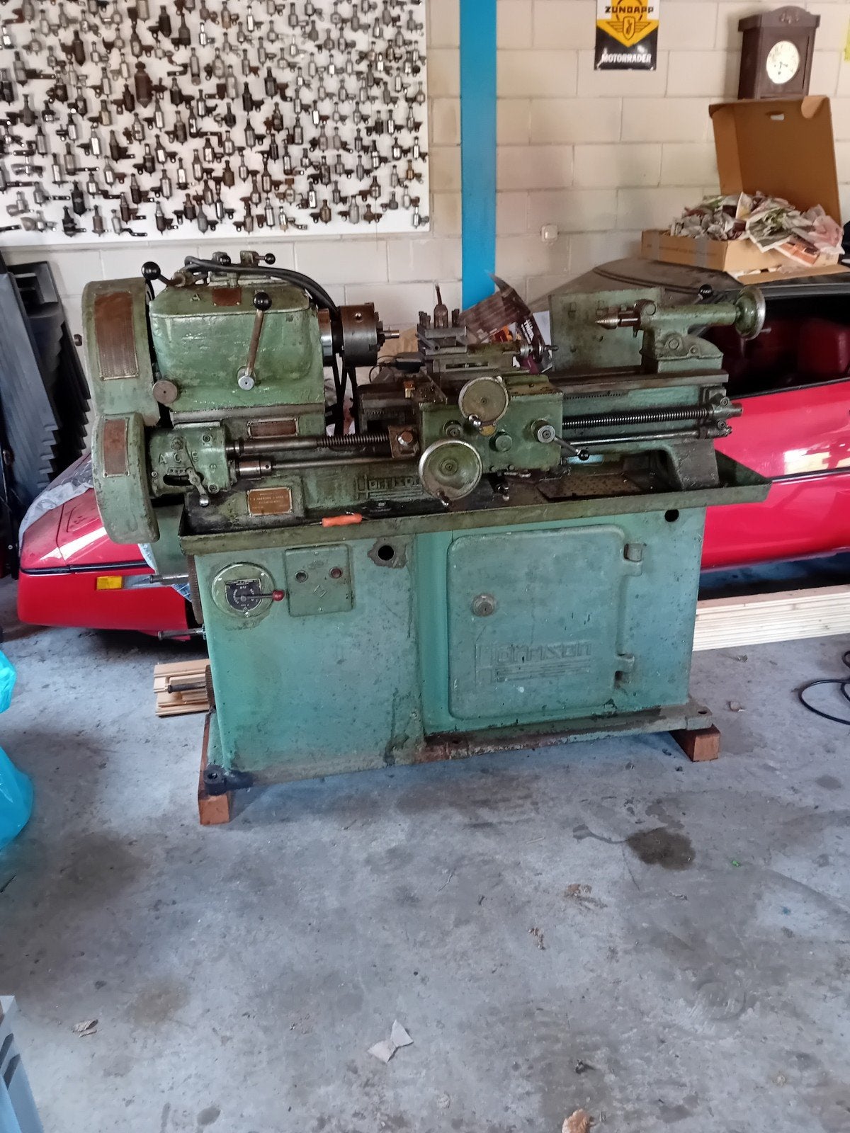 Harrison l5A Lathe, Doe-het-zelf en Verbouw, Draaibanken, Ophalen, Gebruikt, Metaaldraaibank, 500 tot 1000 mm