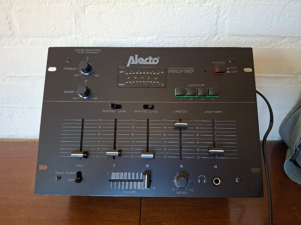 Electo Stereo Audio-Mixer Pro-137, Ophalen of Verzenden, Zo goed als nieuw