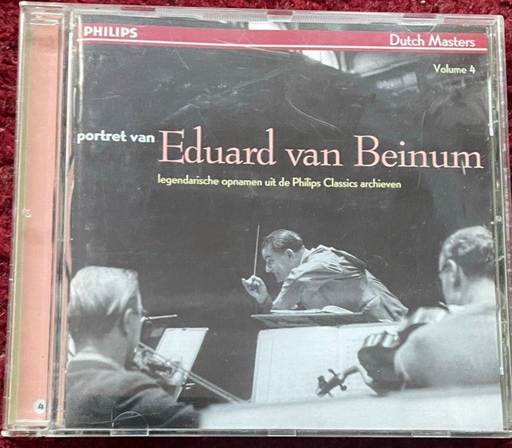 Portret van Eduard van Beinum - Philips CD, Ophalen of Verzenden, Modernisme tot heden, Gebruikt, Orkest of Ballet