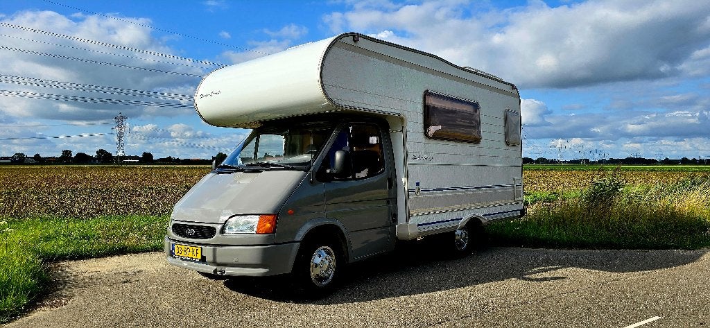 Ford camper 5 persoons, off grid, nwe banden, accu, apk, etc, Caravans en Kamperen, Campers, Particulier, tot en met 5, Alkoof