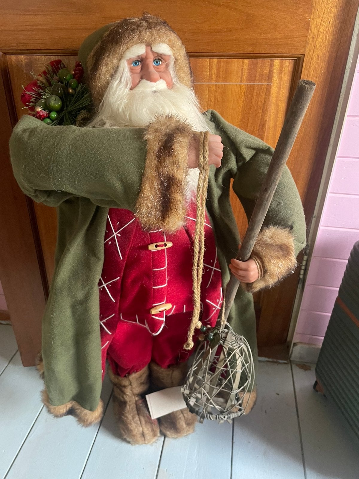 Kertstman versiering mooie details, Diversen, Kerst, Ophalen of Verzenden, Zo goed als nieuw