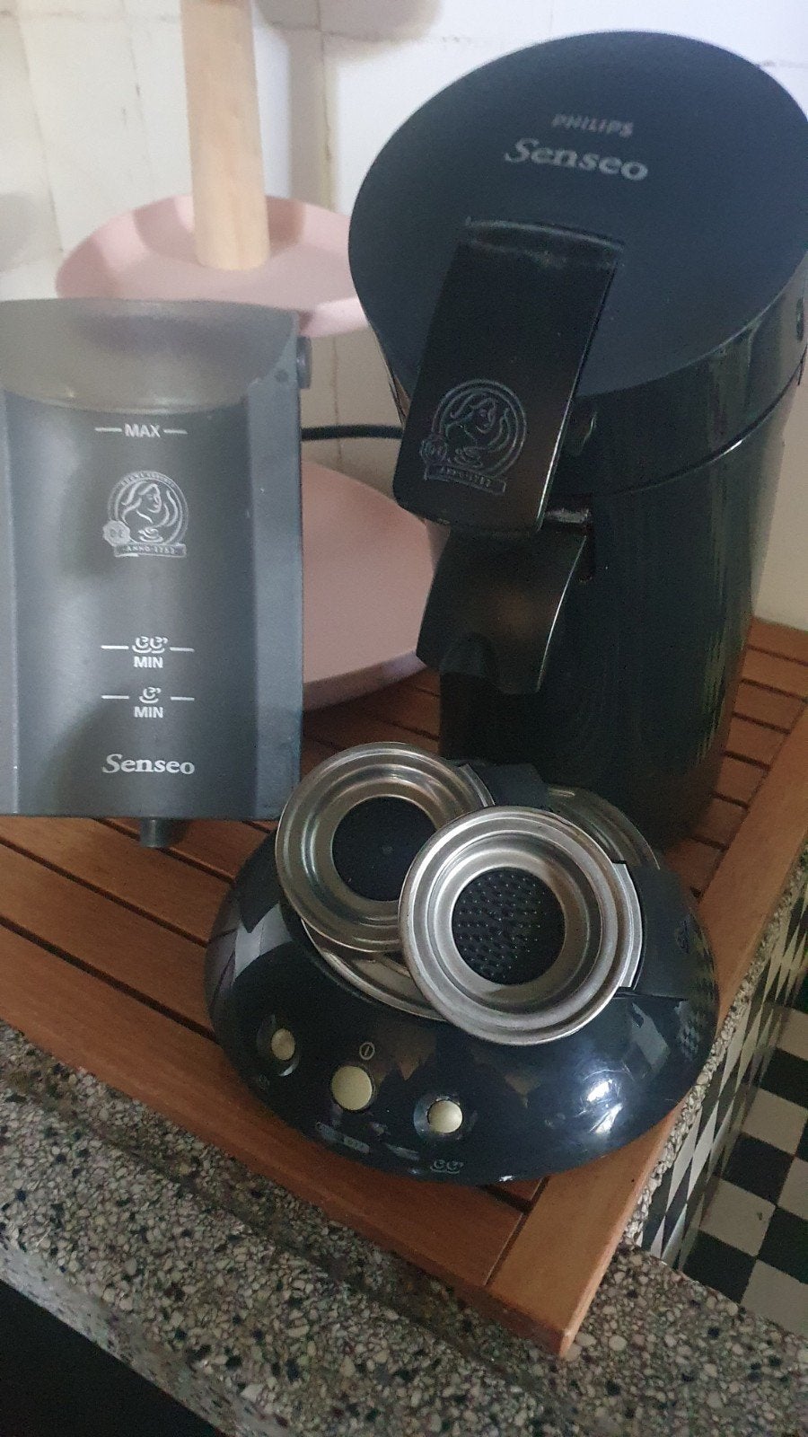 Senseo koffiezetapparaat - Compleet en functioneel, Witgoed en Apparatuur, Gebruikt, Koffiemachine, Ophalen of Verzenden, 2 tot 4 kopjes