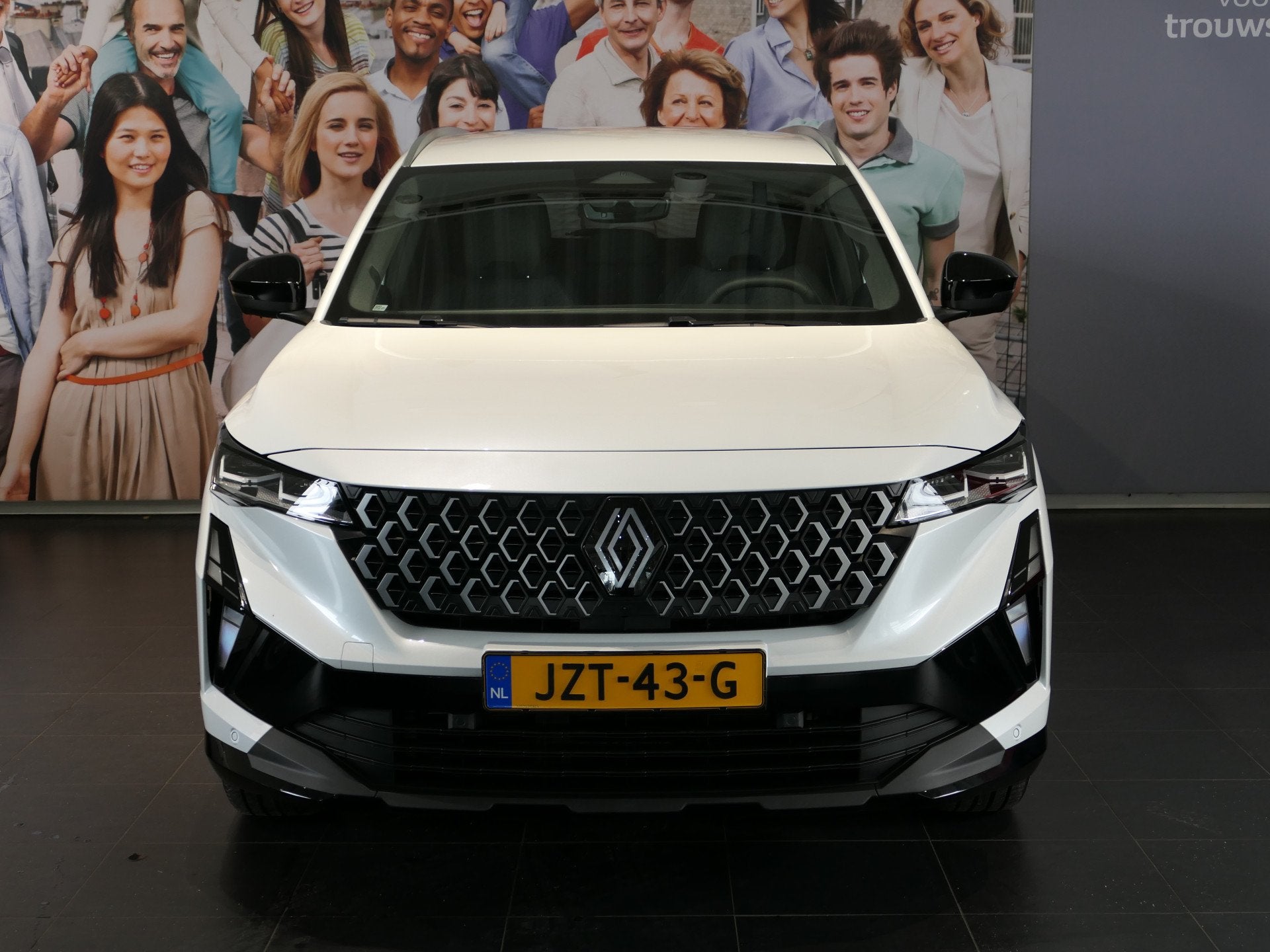 Renault Espace E-Tech full hybrid 200 techno 7p. - Occasion, Gebruikt, 1199 cc, Wit, Origineel Nederlands