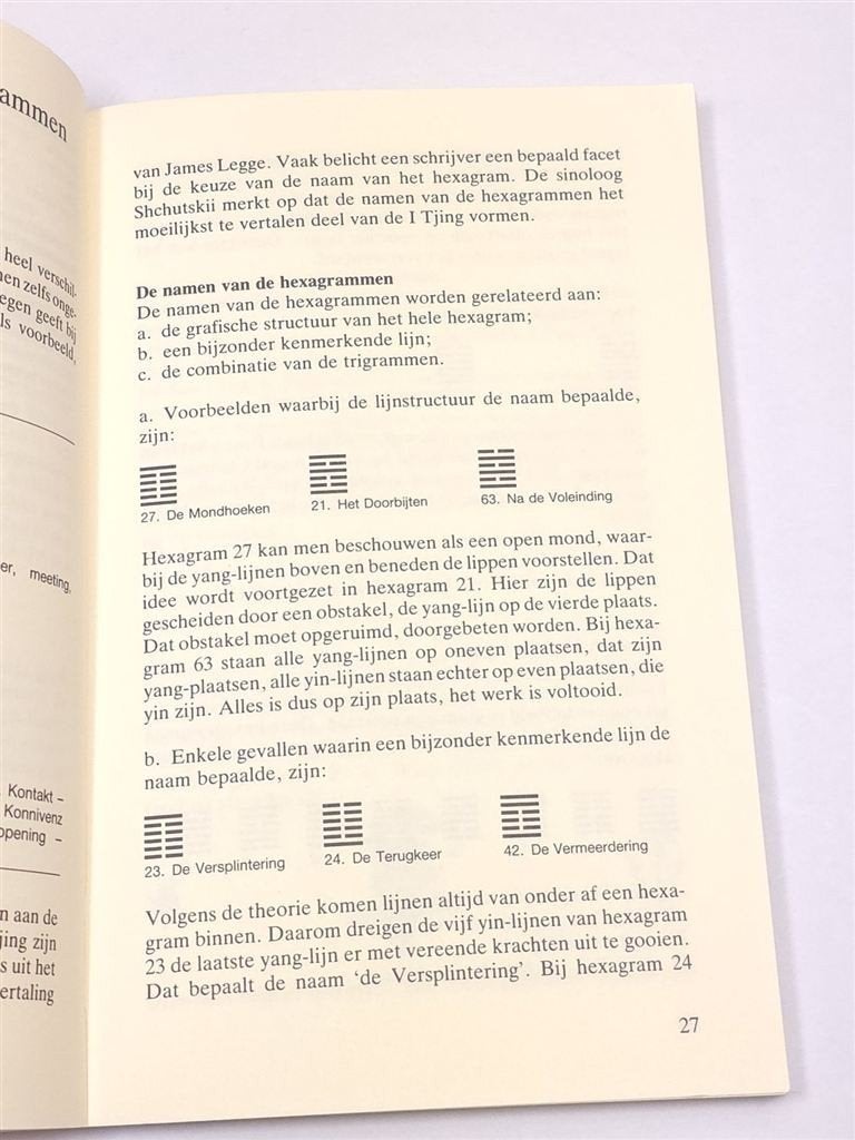 Lijn in de I Tjing — I Ching, Omgaan met het Orakelboek, Boeken, Ophalen of Verzenden, Gelezen, Overige onderwerpen, Achtergrond en Informatie