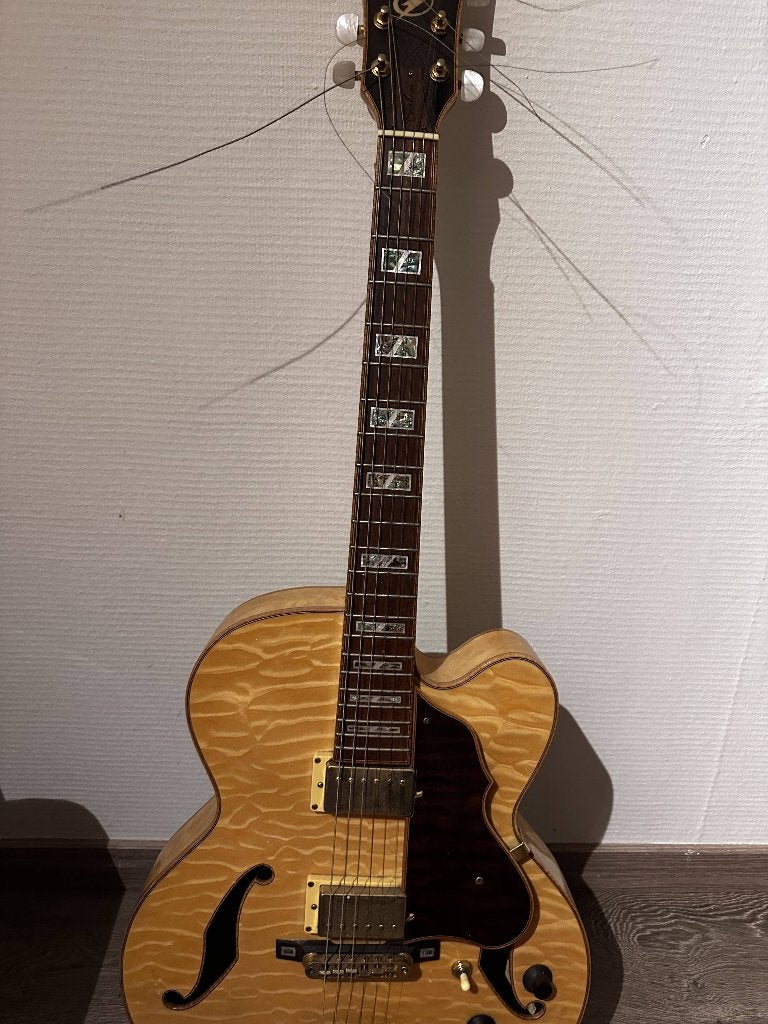 Ibanez AF105 Artcore 2006 Natural, Muziek en Instrumenten, Ophalen, Gebruikt, Hollow body, Ibanez
