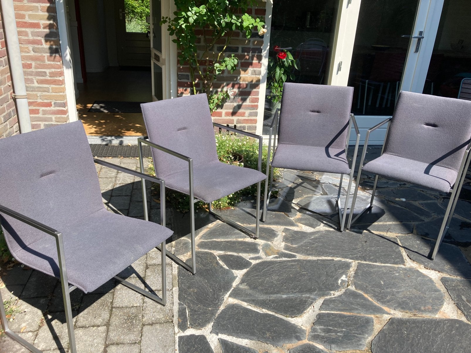 ARCO Vintage designfauteuils,, Ophalen, Minder dan 75 cm, Stof, 50 tot 75 cm
