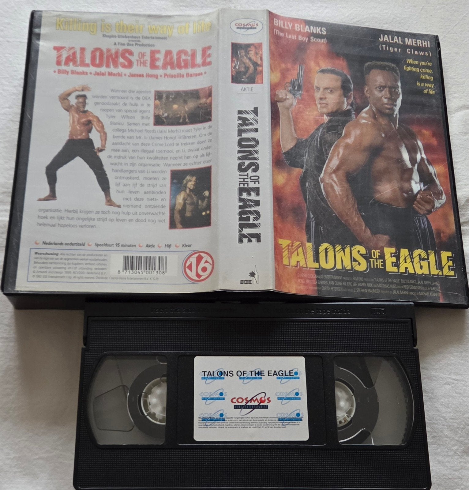 Talons Of The Eagle VHS Actie/Martial-Arts, Vanaf 16 jaar, Ophalen of Verzenden, Gebruikt, Actie en Avontuur