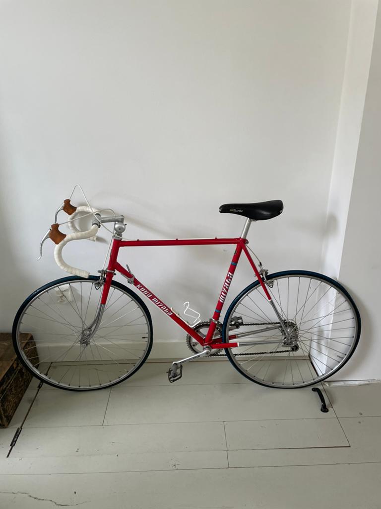 Koga miyata race fiets jaren 80, Fietsen en Brommers, Fietsen | Racefietsen, Ophalen, Minder dan 10 versnellingen, Staal, Zo goed als nieuw