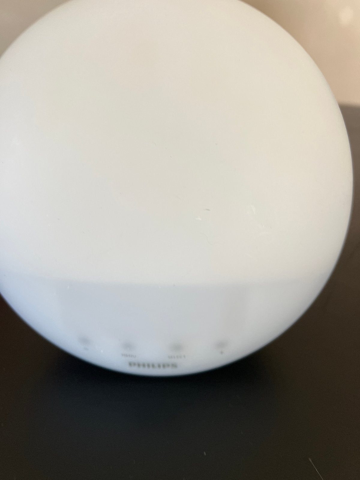 Philips HF3510 Wake-up Light Slaaplamp, Ophalen of Verzenden, Zo goed als nieuw, Wit, Philips