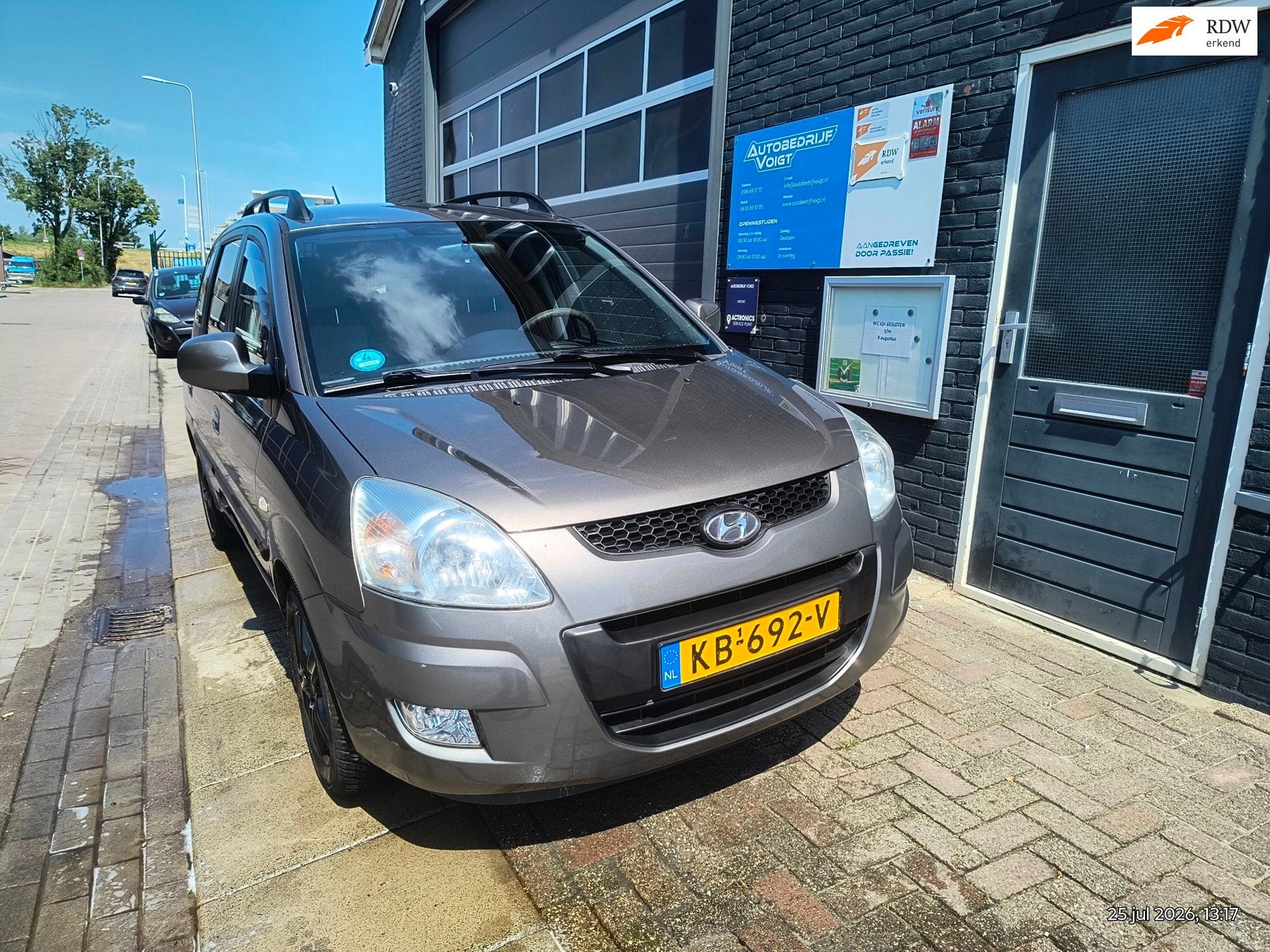 Hyundai Matrix 1.6i Dynamic automaat beurt nieuwe banden, Auto's, Matrix, Stof, Gebruikt, 4 cilinders