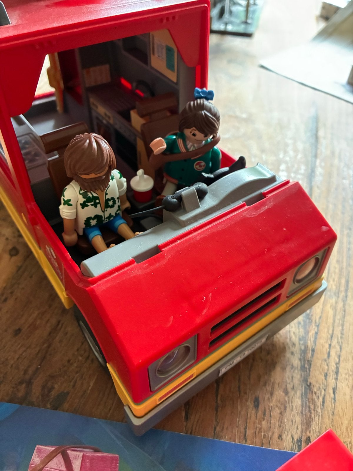 Playmobil The Movie Foodtruck, Gebruikt, Complete set, Voertuig, Ophalen of Verzenden