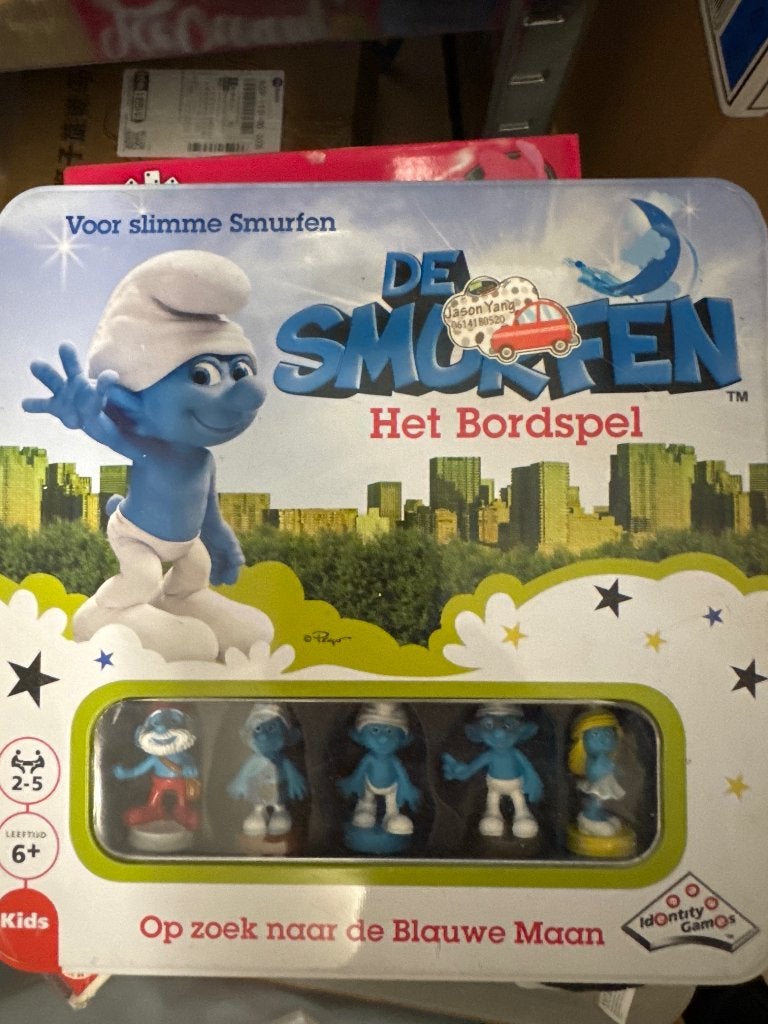 De Smurfen: Het Bordspel - Op zoek naar de Blauwe Maan, Ophalen of Verzenden, Gebruikt, Jongen of Meisje