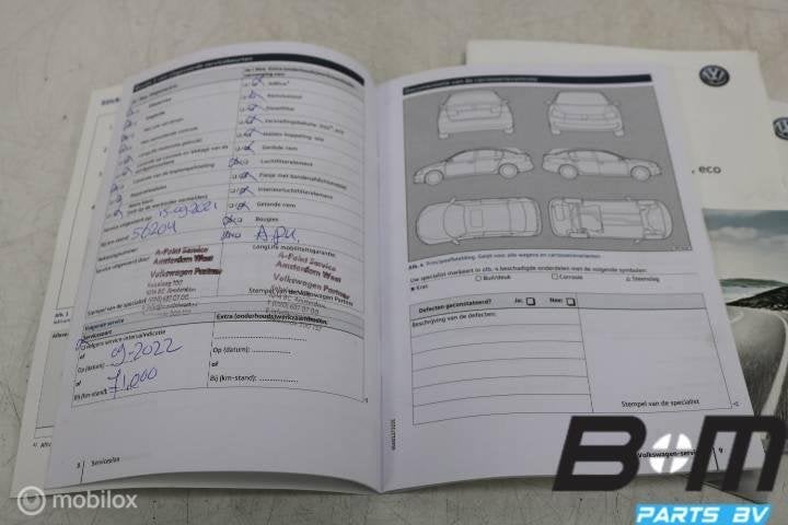 NL handleiding + seviceplan VW Up!, Gebruikt