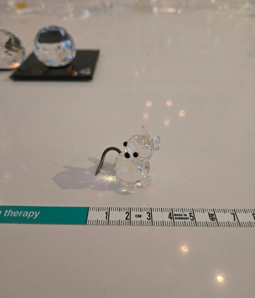 Swarovski Kristal Poesje, Ophalen of Verzenden, Zo goed als nieuw, Figuurtje