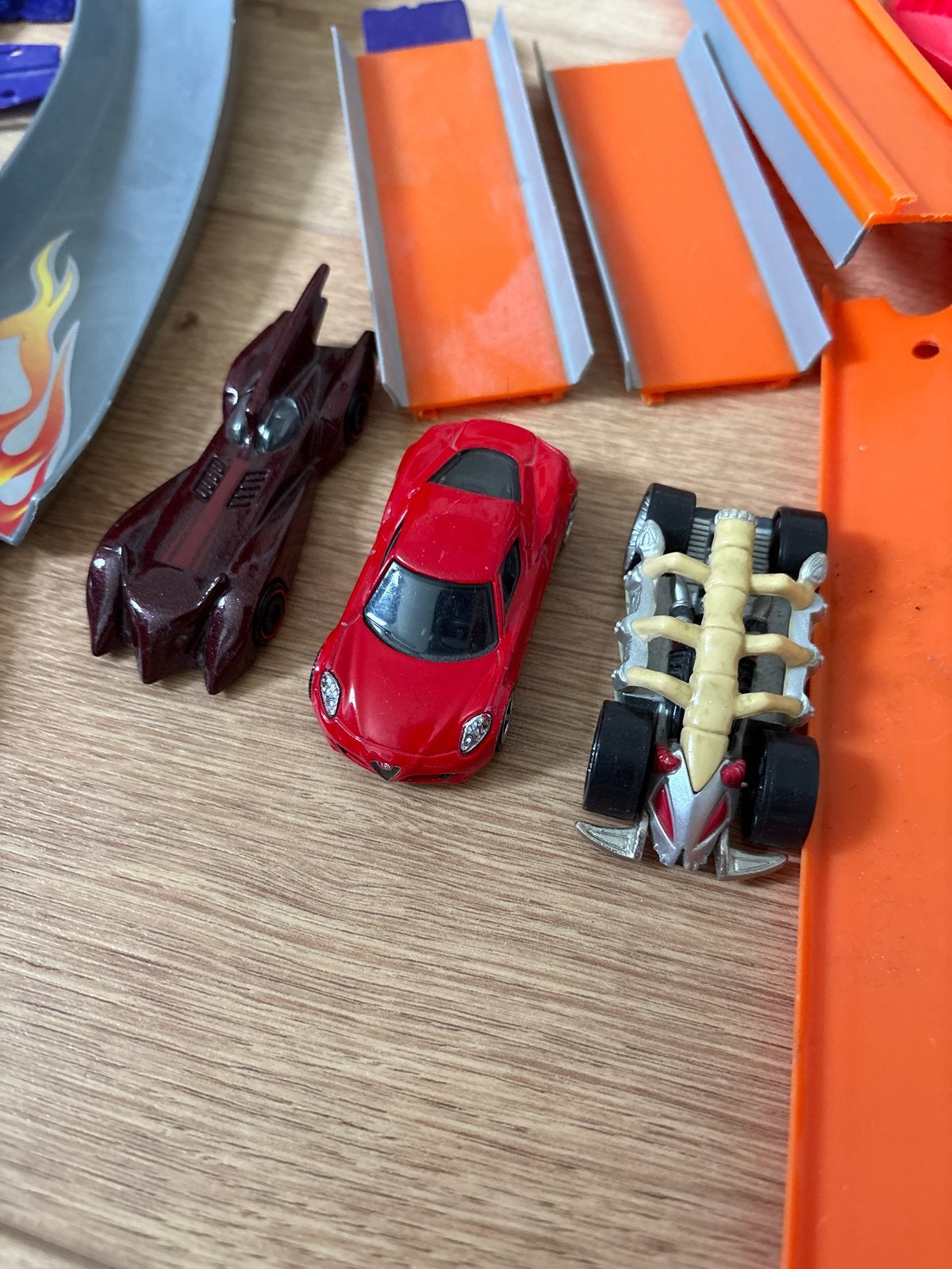 Hot Wheels auto's (Batman) en diverse accessoires, Ophalen, Gebruikt