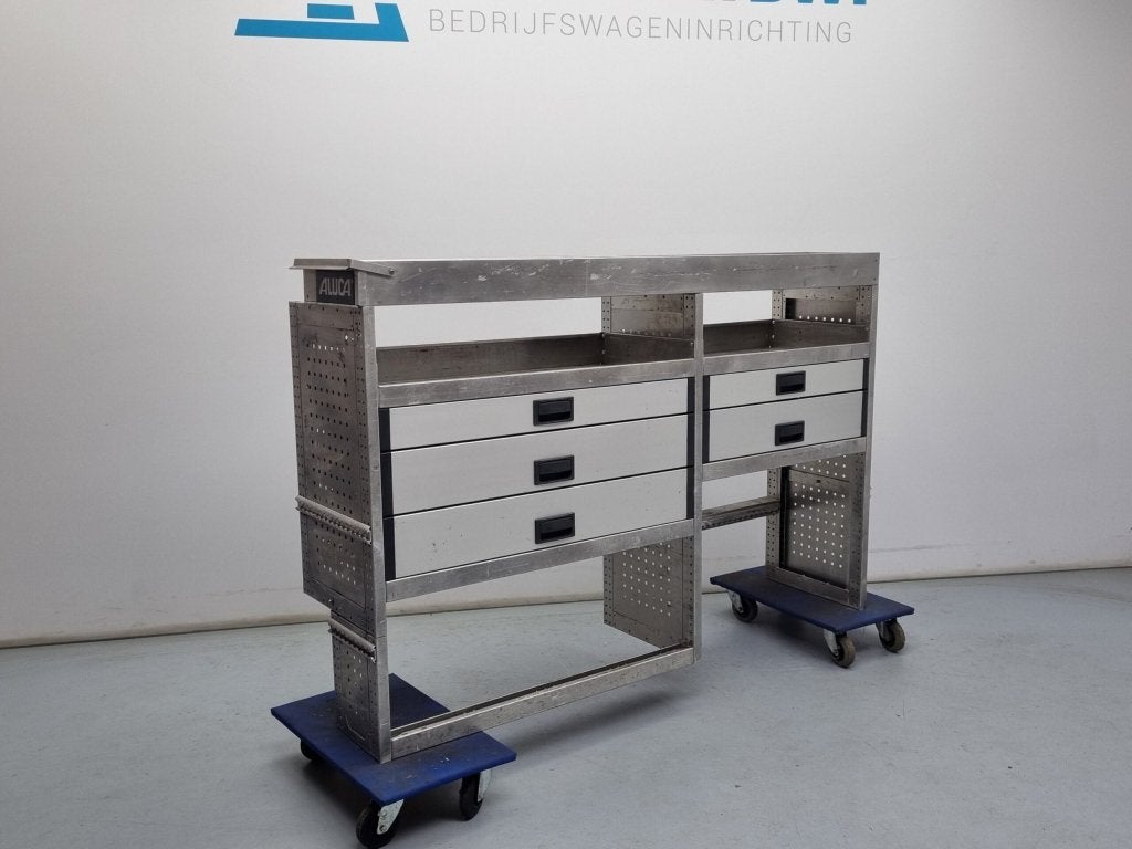 Aluca bedrijfswagen inrichting bedrijfswageninrichting, Niet ingevuld, Gebruikt, Niet ingevuld, Ophalen of Verzenden