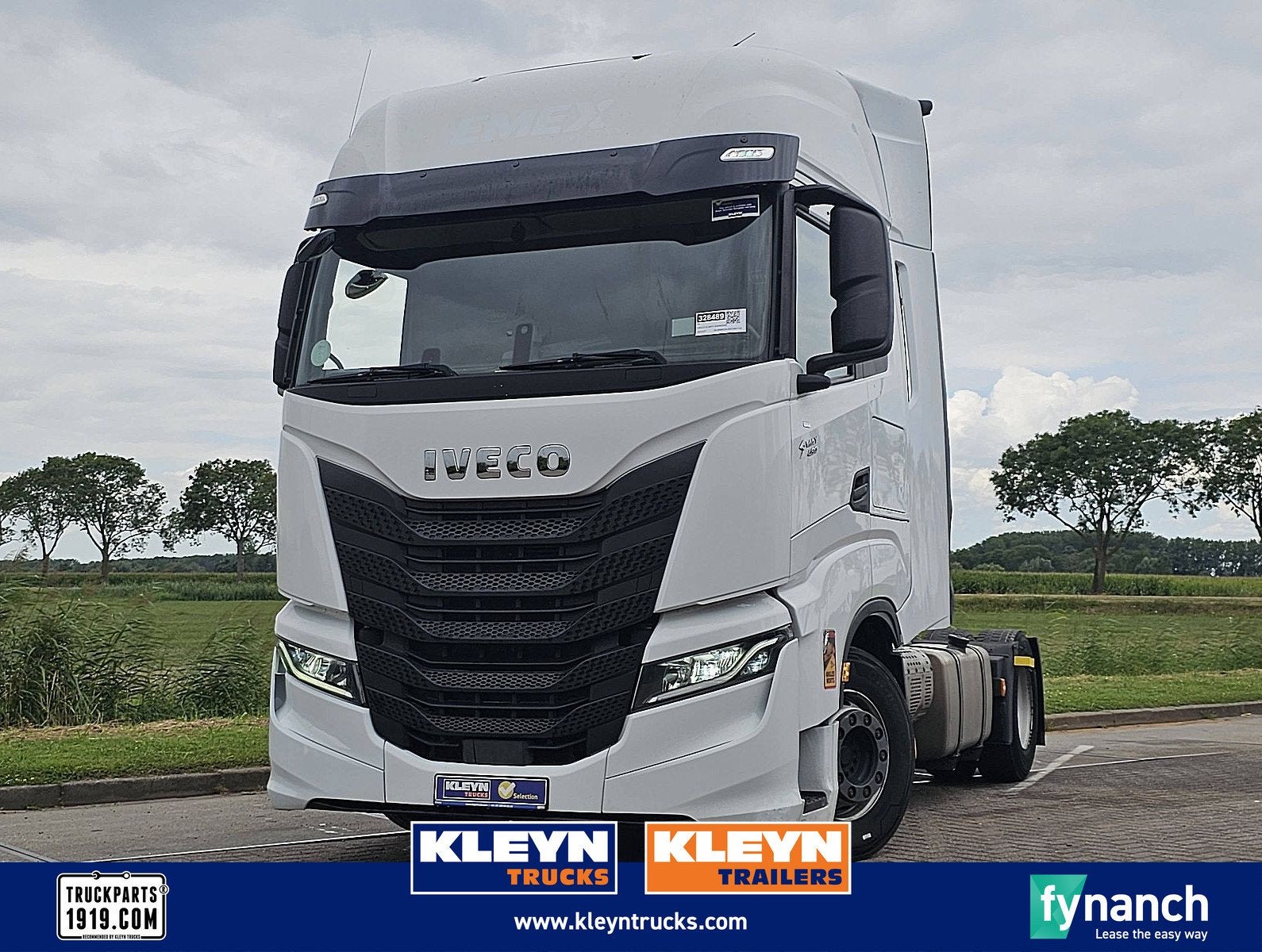 IVECO S-WAY AS440S49, Automaat, Euro 6, Iveco, Wit