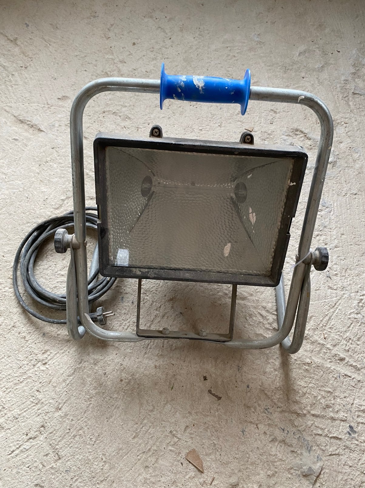 Keraf art. 200 Halogeen Bouwlamp R7s 1000W IP54, Doe-het-zelf en Verbouw, Bouwverlichting, Gebruikt, Lamp met armatuur, 500 watt of meer