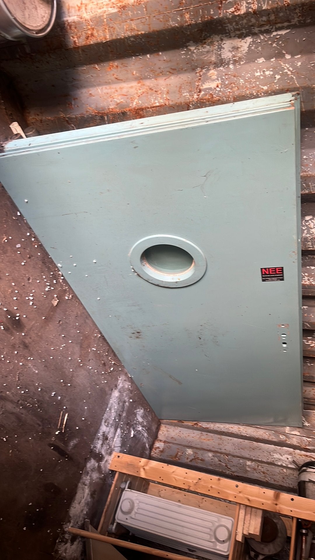 2 zware deuren. 94x213 en 55mm dik, Doe-het-zelf en Verbouw, Ophalen of Verzenden, Zo goed als nieuw