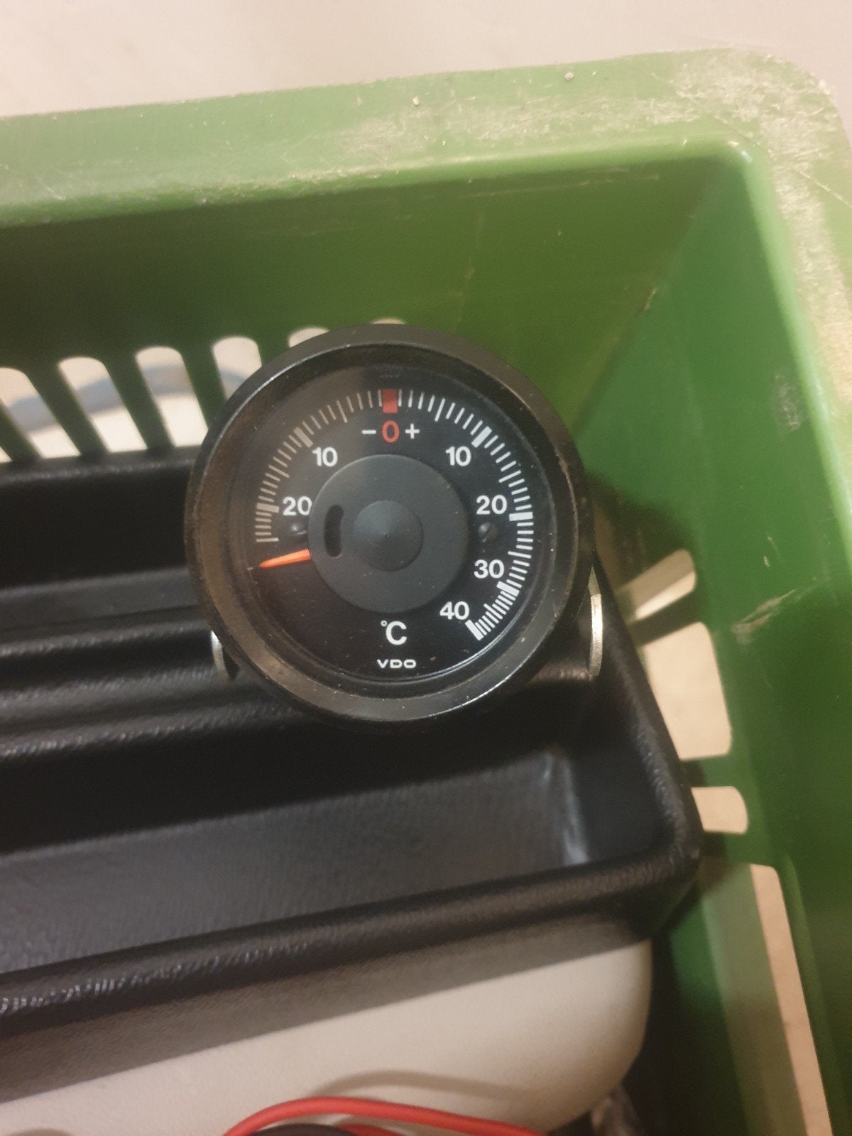 vdo klokje temperatuur, Ophalen of Verzenden, Gebruikt