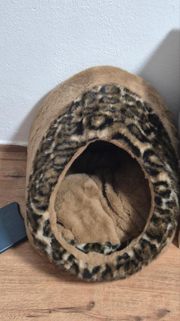 Luipaarf honden / katten mand, Ophalen of Verzenden, Zo goed als nieuw, Riet