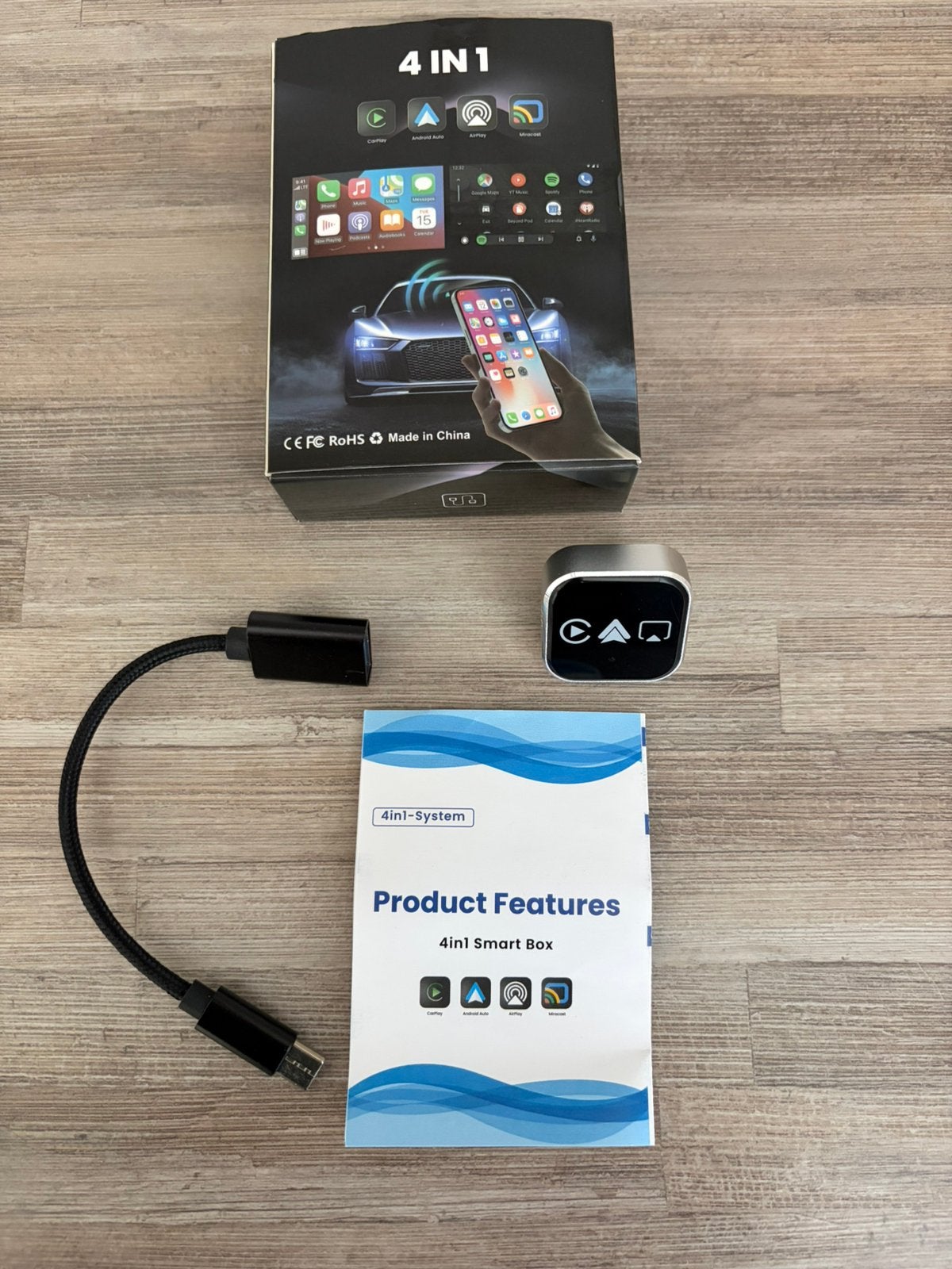 Carplay en Android auto draadloos., Ophalen of Verzenden, Nieuw