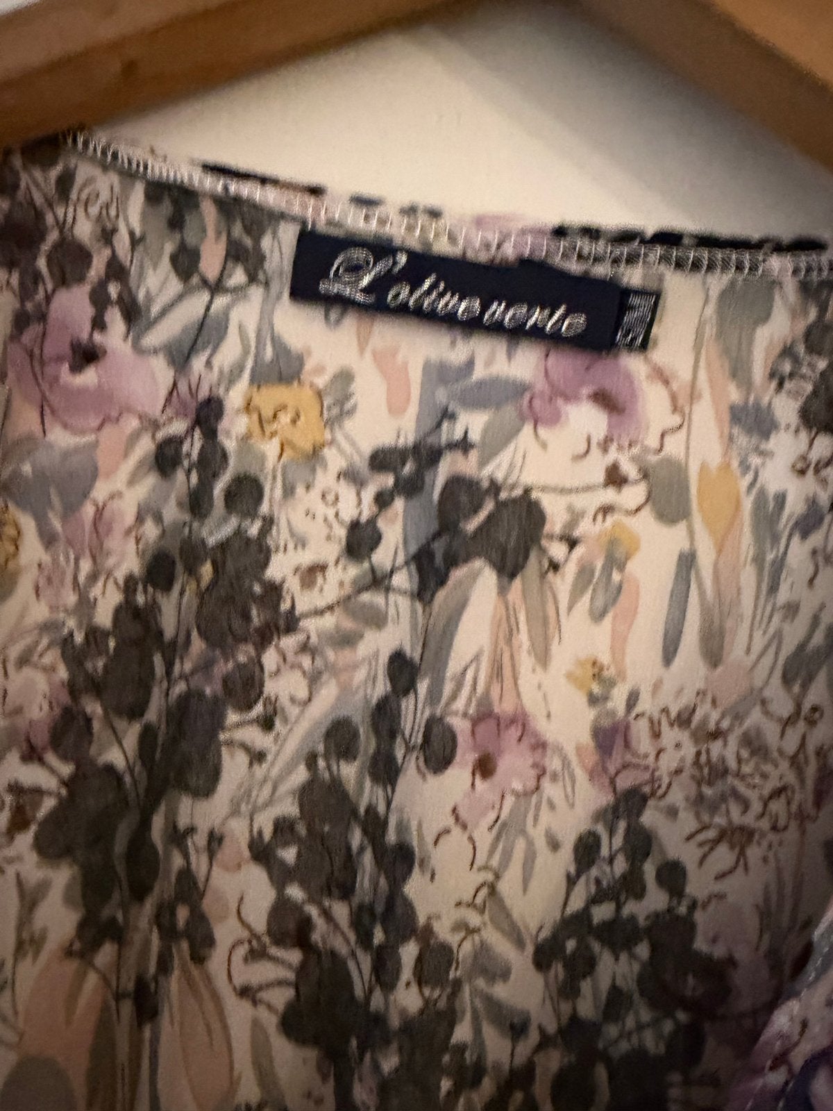 L'oliverie bloemenprint maxi jurk maat M, Kleding | Dames, Jurken, Maat 38/40 (M), Meerkleurig, Ophalen of Verzenden, Gedragen
