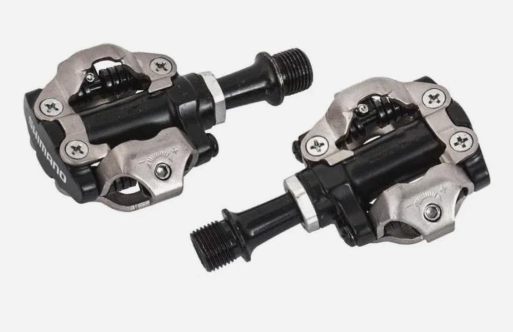 Shimano PD-M540 SPD pedalen, Fietsen en Brommers, Fietsonderdelen, Ophalen of Verzenden, Zo goed als nieuw, Racefiets, Shimano