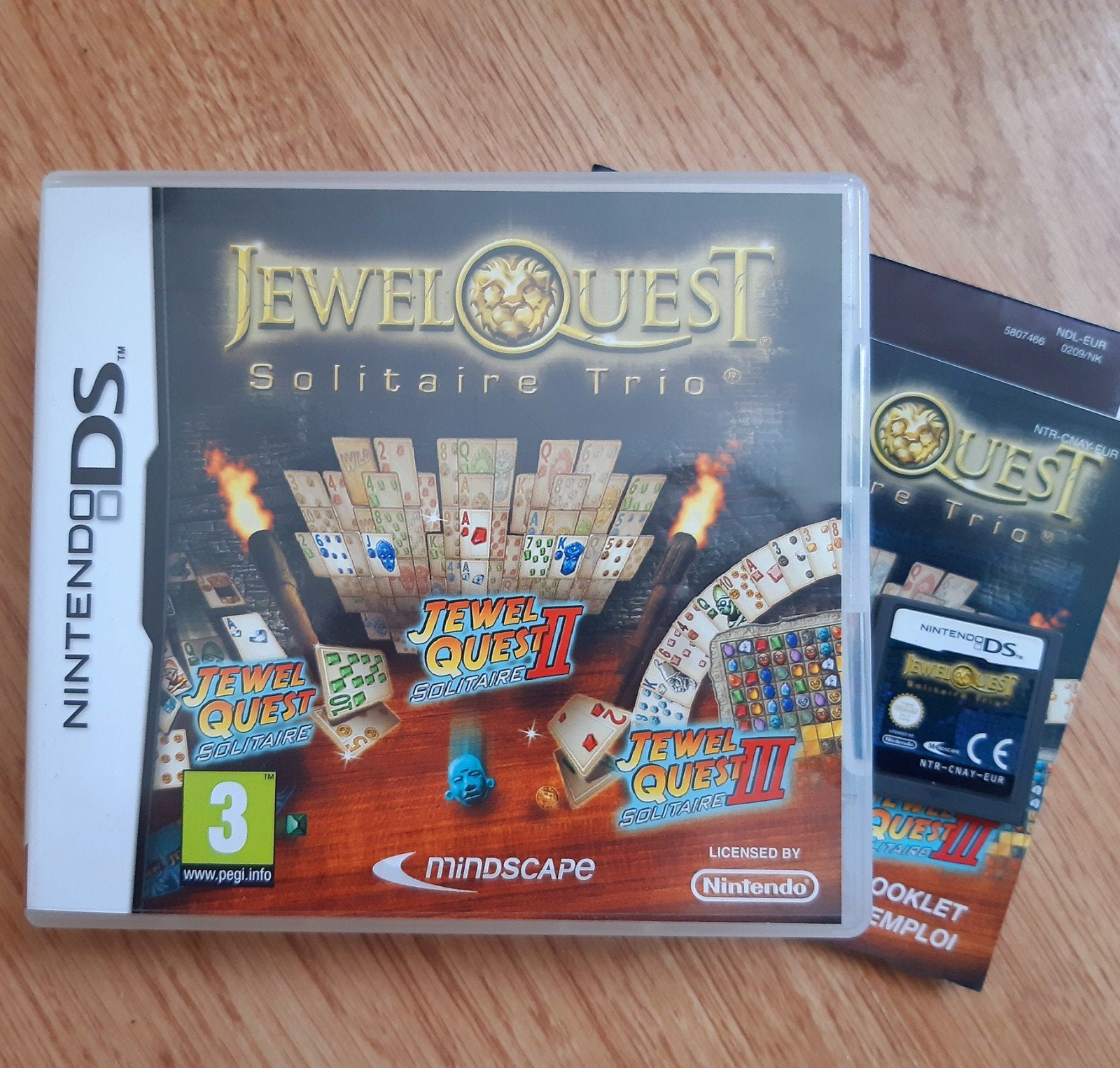 Jewel Quest Solitaire Trio - DS, Ophalen of Verzenden, Puzzel en Educatief