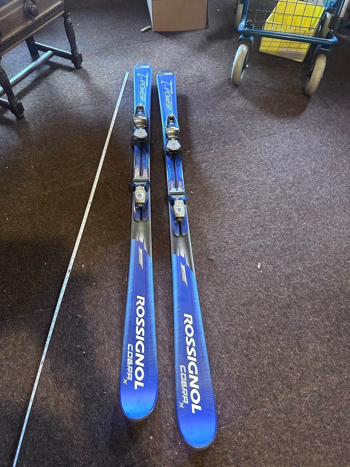 Rossignol Cobra X Ski's - 167 cm - Blauw, Ophalen, 160 tot 180 cm, Gebruikt, Rossignol
