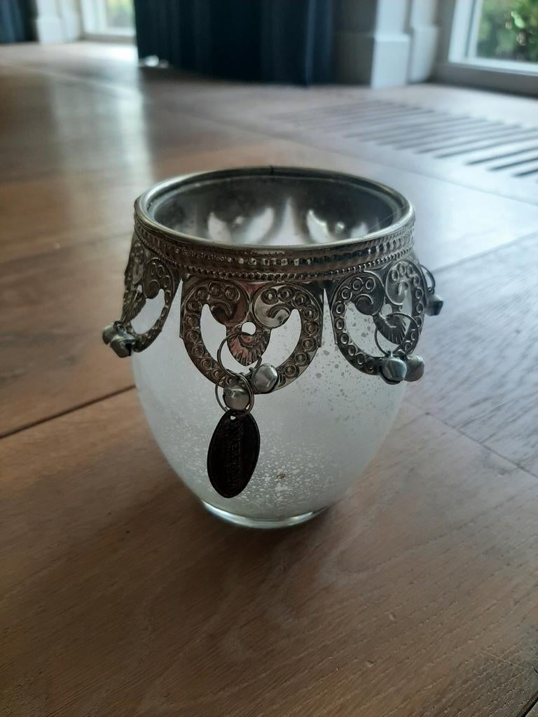 Riverdale windlichten - Ophalen in Zmil, Ophalen of Verzenden, Zo goed als nieuw, Overige materialen, Minder dan 25 cm
