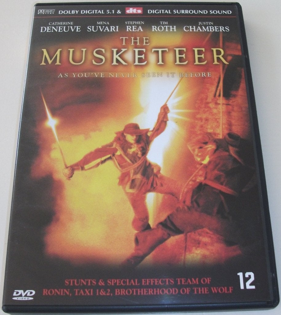 Dvd *** MUSKETEER *** As you've never seen it before, Vanaf 12 jaar, Ophalen of Verzenden, Zo goed als nieuw