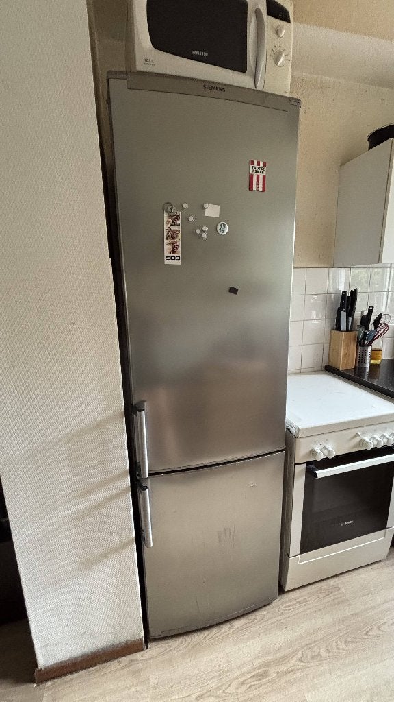 Siemens koelkast – 5 laden koel, 3 laden vries – 60x60x200cm, Ophalen, Gebruikt, 200 liter of meer, Met aparte vriezer