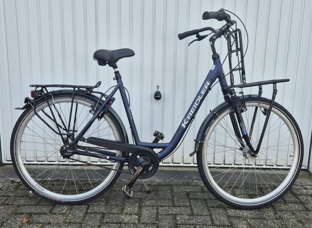 te koop kreidler damesfiets, Fietsen en Brommers, Gebruikt, Versnellingen, 56 cm of meer, Trommelrem