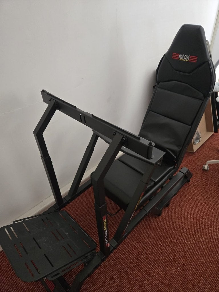 Next Level Racing F-GT racestoel - Zo goed als nieuw, Spelcomputers en Games, Spelcomputers | Overige Accessoires, Ophalen, Racestoel