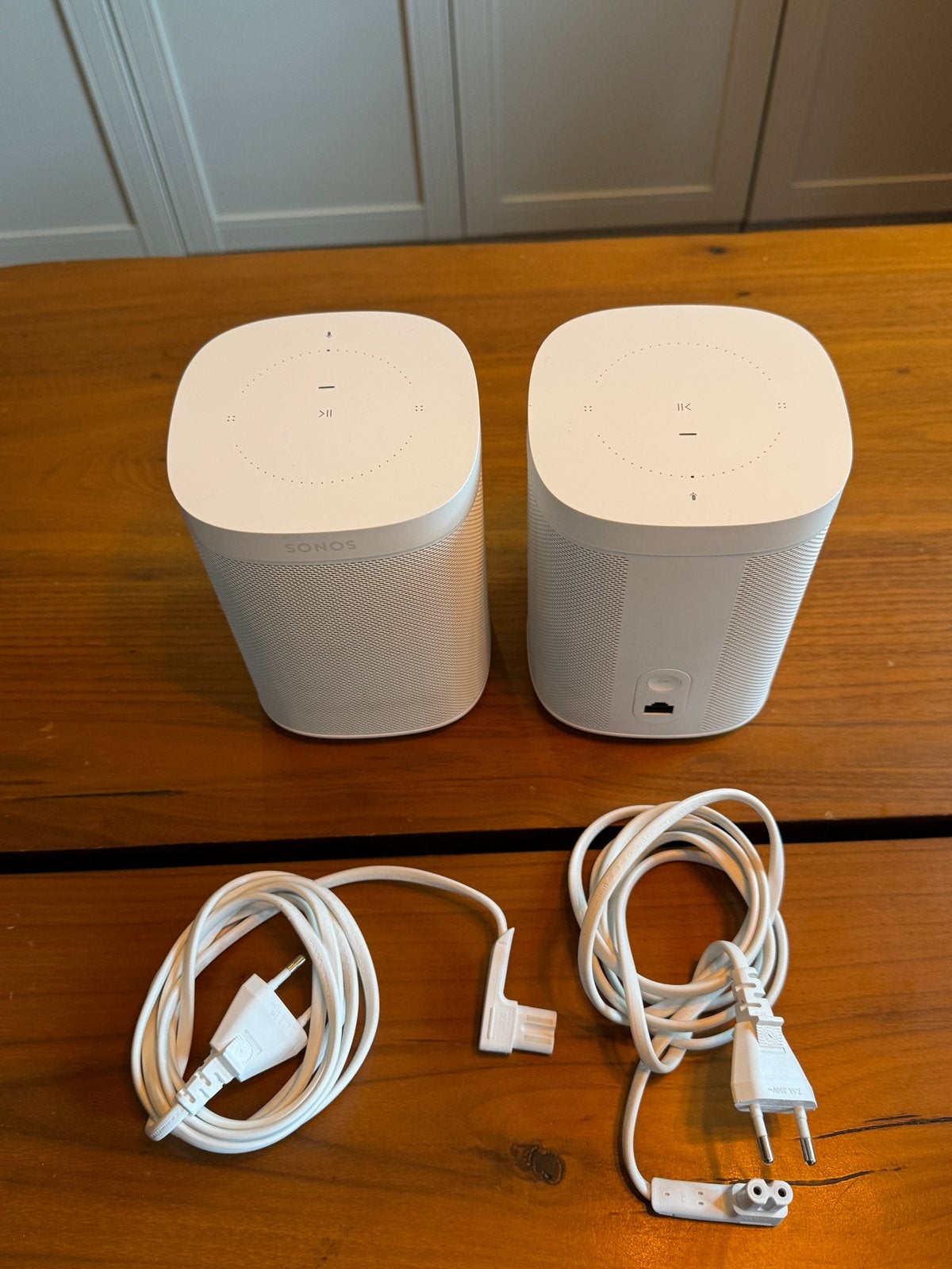 2x Sonos One Gen 2 Wit