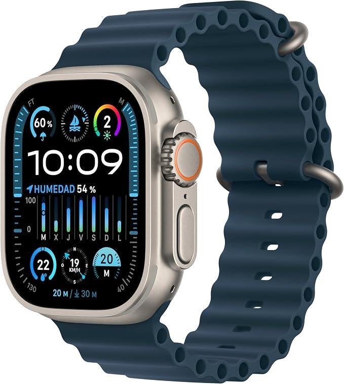 Apple Watch Ultra 2 49mm Titanium Blue Ocean / Nieuwstaat, Apple Park Way Cupertino, Apple, Zo goed als nieuw, Info@apple.com