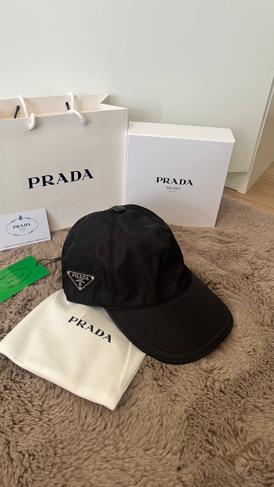 Prada Re-Nylon Pet Zwart, Ophalen of Verzenden, Nieuw, Pet