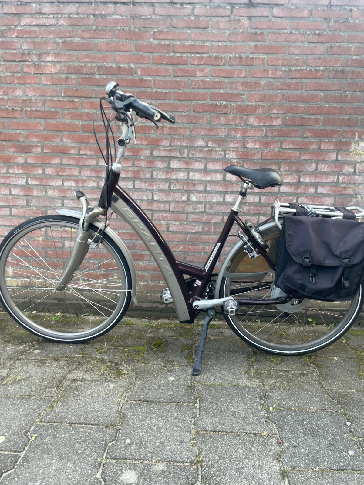 Sparta E-bike met fietstassen - Goede staat, 51 tot 55 cm, Ophalen, Gebruikt, Sparta