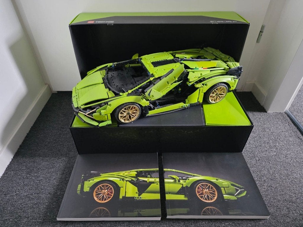 Lego Technic Lamborghini Sián FKP 37 (42115), Ophalen, Inclusief instructies, Lego, Zo goed als nieuw