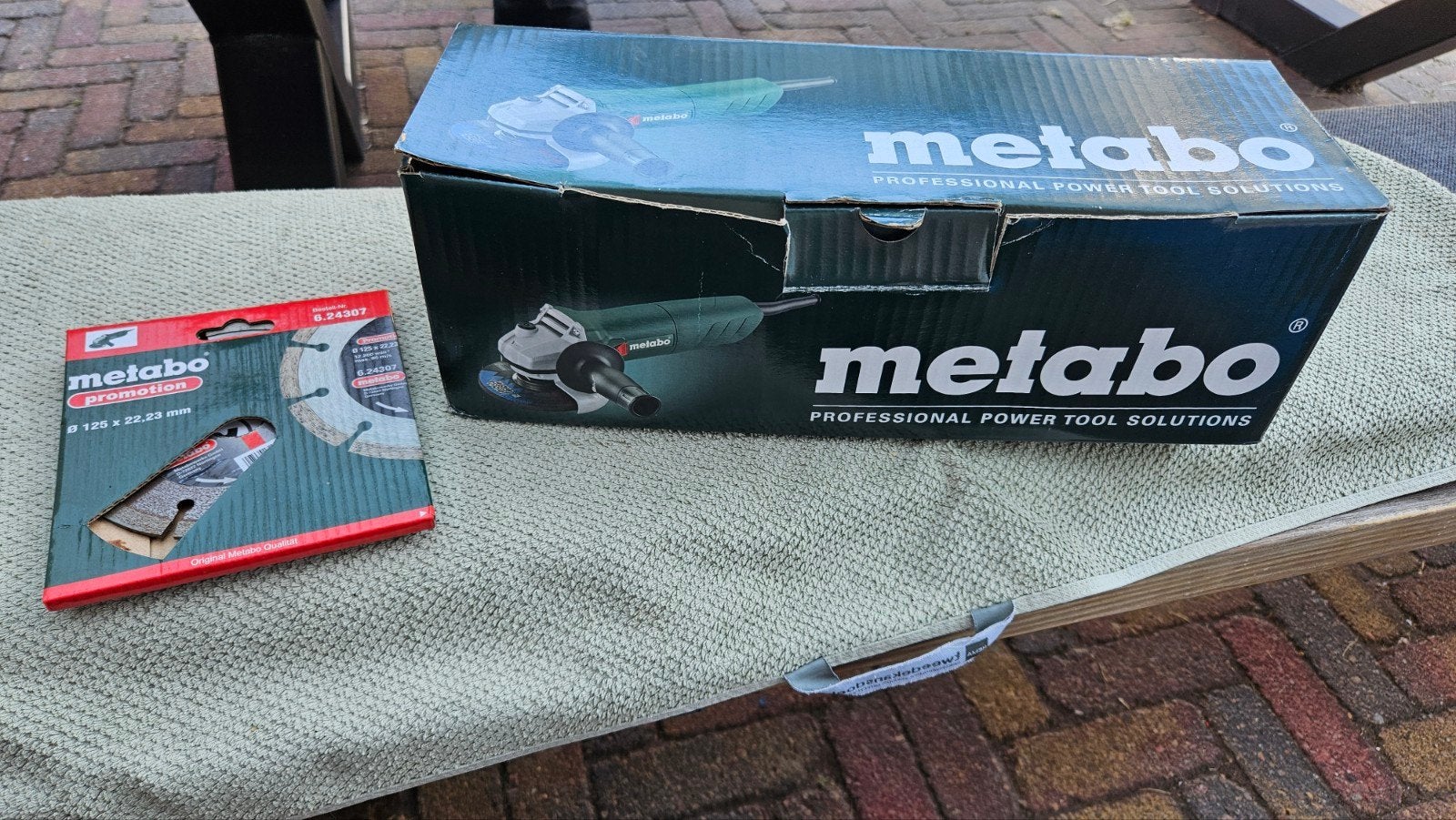 Metabo Haakse Slijper W 750-125 met 1 schijf, Ophalen of Verzenden, Nieuw, Minder dan 600 watt, Overige typen