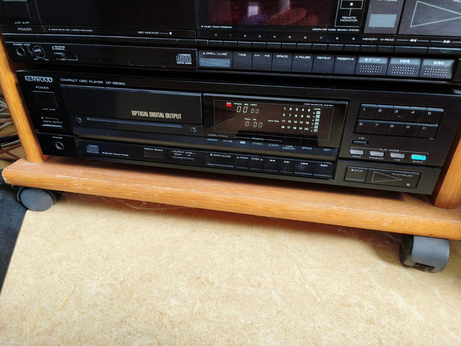 Kenwood dp990sg high end 1988, Audio, Tv en Foto, Ophalen of Verzenden, Gebruikt, Overige merken