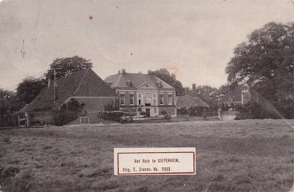 702-384-019 Het Huis Te Diepenheim, Verzenden, Voor 1920, Overijssel